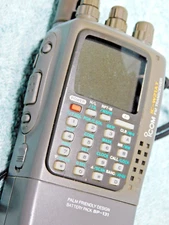 UNTESTED AS IS 🔥 VINTAGE ICOM IC-W21AT DUAL BAND HANDHELD VHF / UHF HAM RADIO