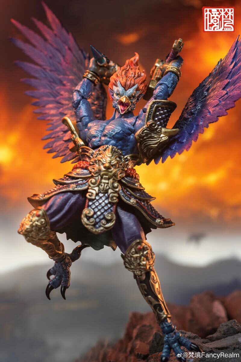 FancyRealm FJ-1A01 1/12 Chinese God of Thunder Lei Zhenzi Action