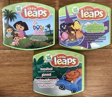 Leap Frog Little Leaps 3 GAMES Dora, Backyardigans, Leap Ahead  Complete
