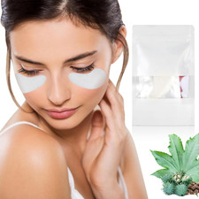 80Pcs Castor Oil Pack Wrap, Castor Oil Patches for Eyes, Highly Absorbent Castor