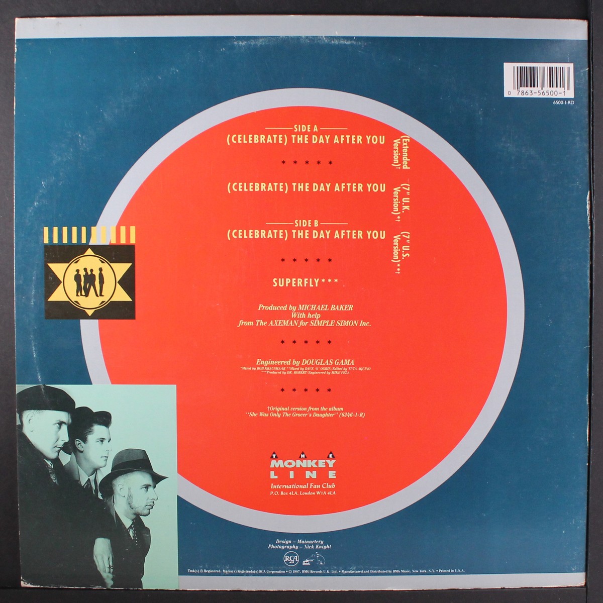 BLOW MONKEYS: (celebrate) the day after you RCA 12