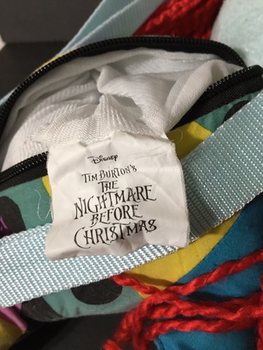 Sally 20" Plush Backpack Disney The Nightmare Before Christmas Halloween - Picture 6 of 7