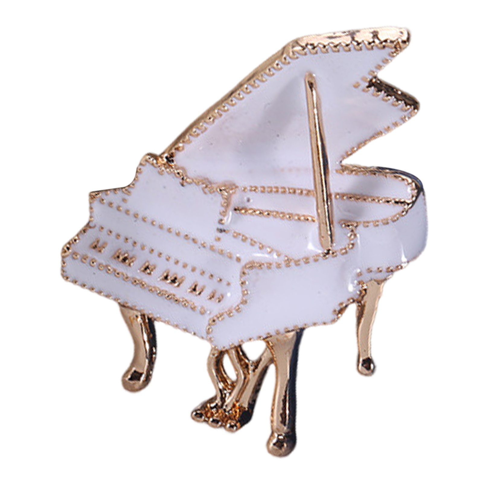 Cardigan Brooch Coat Brooch Instrument Shaped Brooch Pin Rhinestone for Coat-image