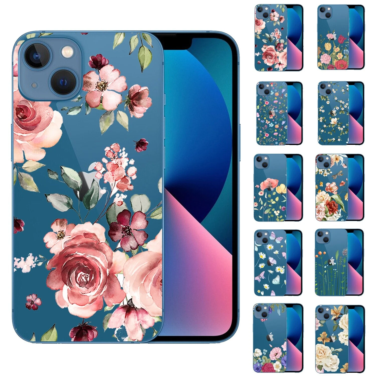 Fundas de silicona/gel/goma, cubiertas y pieles para Apple iPhone 8