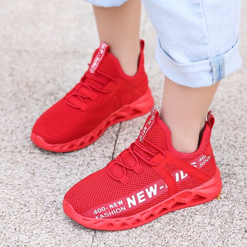 Kinder Sport Laufschuhe Jungen Mädchen Outdoor Freizeit Joggen Wandern Turnschuhe - Bild 9 von 35