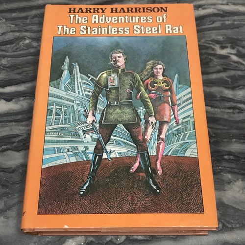 Adventures of the Stainless Steel Rat Harry Harrison 1972 Hardcover Book Club