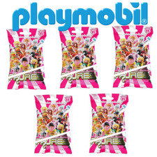 Lot of 5 - Playmobil 9147 Figures Mystery Action Figures Girls Series 11 - New
