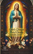 Catholic Liturgical Pocket Calendar 2026-2027: 2 Years Planner for Purse Small S
