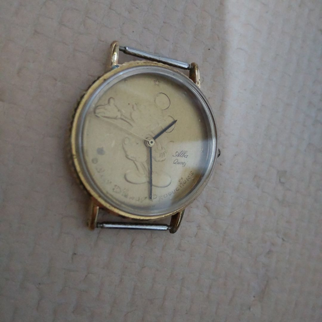 Seiko Alba Disney Analog Quartz Women Alba Watch Mickey Mouse Coin