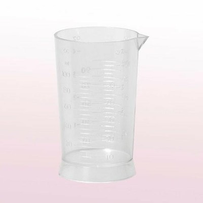 Comair Messbecher 100 ml, transparent, mit Mess-Skala