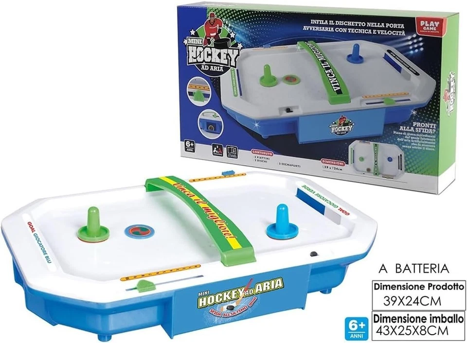 Hockey da Tavolo ad Aria Bambini Adulti Gioco Hockey Arcade Flipper Segnapunti - Image 4 of 4