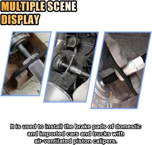 Brake Caliper Piston Rewind Tool, Car Rear Pad Wind Back Right... - Picture 4 of 6