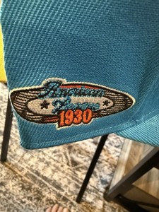 Also A Teal Blue Miami Hat that Is  Siize  7 From 1930 Negro League