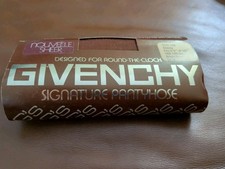 Vintage Givenchy Nouvelle Sheer Pantyhose Bright Brown Stately Style 586 NOS
