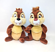NEW Chip N Dale Plush SET Disneyland Walt Disney World Parks Chipmunks 9"