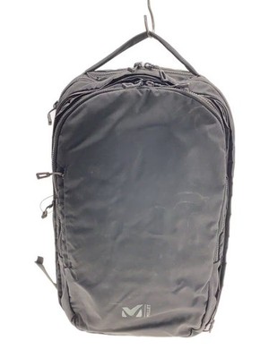 MILLET Backpack Nylon Black Solid Color MIS0696