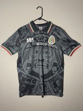ABA Sport Mexico National Team Soccer Jersey Copa Mundial FIFA Francia 98 Black