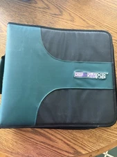 Crop In Style PSB Green/Black 3-Ring Binder w/15 crop and style pages included