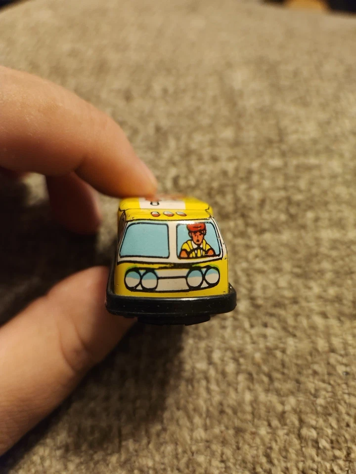 RARE Vintage Tiny Mini Coca-Cola Delivery Truck Metal 2" Old Toy - Image 4 of 4