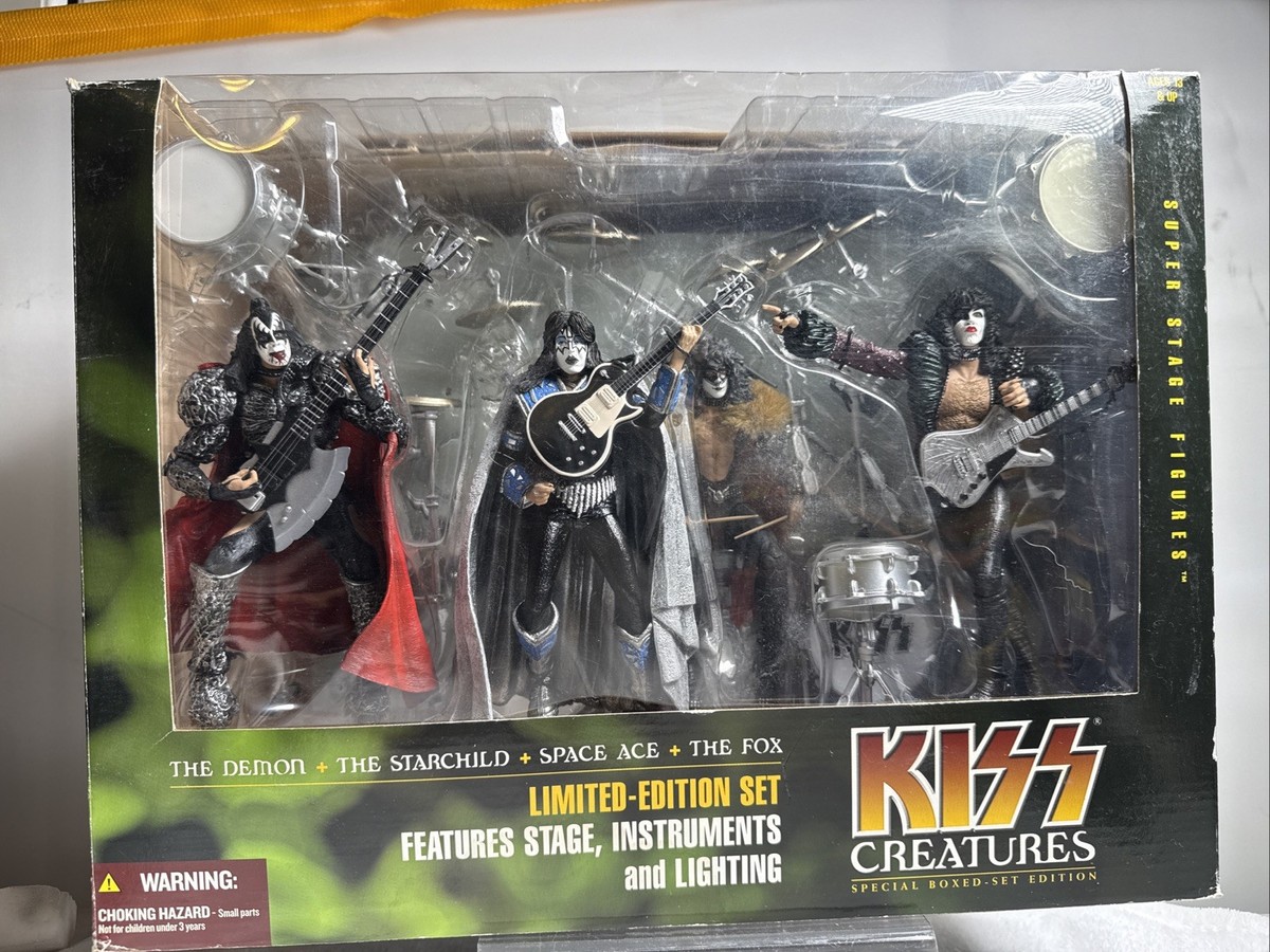 2002 McFarlane Limited Edition Kiss Creatures Stage Boxed