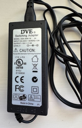 AC Adapter Power Cord for Slice Design Cutter by Making Memories Power Cable
