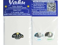 Yahu YMA7307 I-16 Early 1/72 Instrument Panel