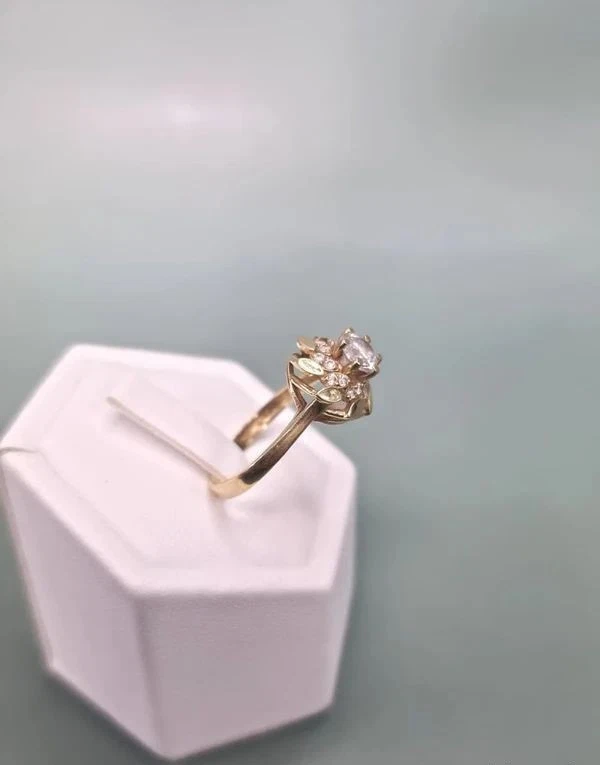 Bague or jaune 750/1000 - Photo 3/4