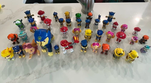 Paw Patrol Figures Lot - 38 total