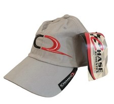 Vintage NASCAR Strapback Racing Hat Chance 2 Motorsports #8 Grey Cap