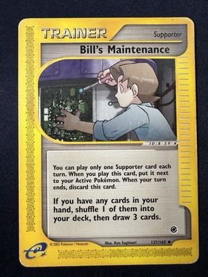 Bill's Maintenance [MP] - Pokemon TCG Expedition 137 Free Shipping B