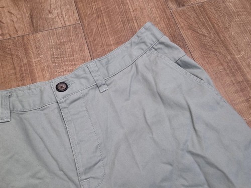 GEORGE MENS PURE COTTON PALE GREEN BUTTON FLY CHINOS TROUSERS W36 L29 Used - Picture 10 of 15