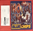 BLUE CHIPS 1994 MOVIE PRESS KIT + 4 PHOTOS + SCREENING TICKET SHAQ NICK NOLTE