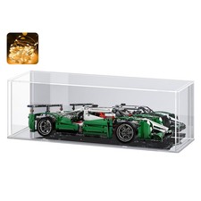 Acrylic Display Case for Collectibles   Clear Display Box with Mirrored Back ...