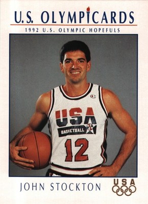 1992 Impel Olympicards: 1992 U.S. Olympic Hopefuls #17 John Stockton