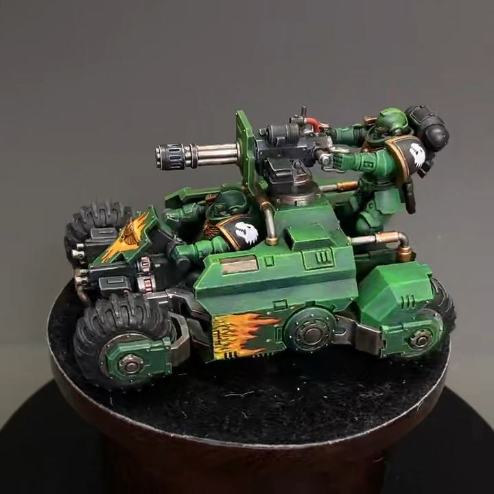 Invader Atv Warhammer 40K Space Marines Painted Tabletop Miniature
