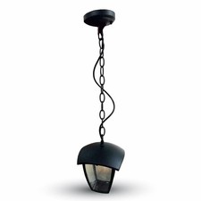 ATAQUE A LA LA'MPARA DE SUSPENSIO'N EXTERNA E27 COLOR NEGRO VT-735 7058