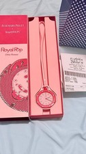 Audemars Piguet x Swatch Royal Pop Otto Rosso Quartz Red with receipt warranty