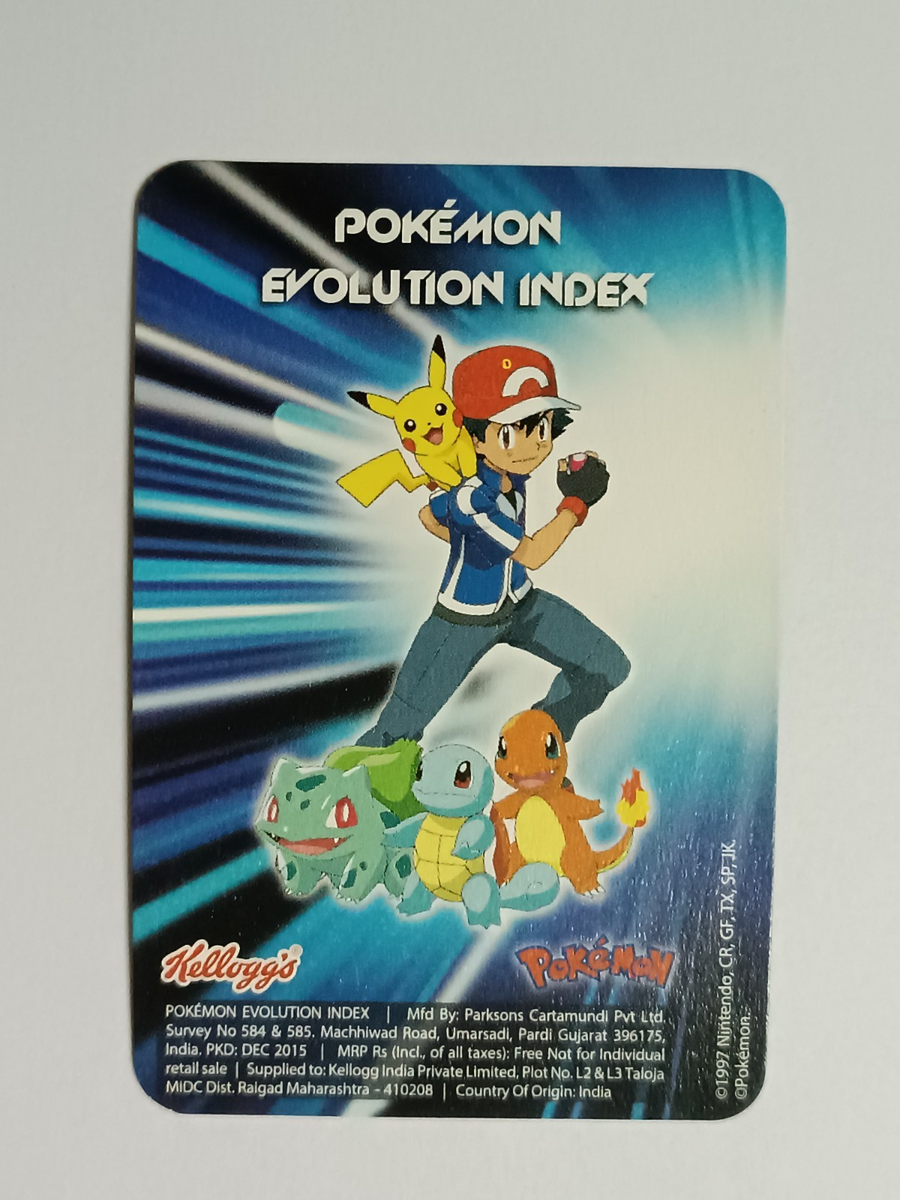 INDIA PRINT ORIGINAL KELLOGG'S POKEMON EVOLUTION CARD 2015 LUCARIO-MEGA LUCARIO | eBay INDIA PRINT ORIGINAL KELLOGG'S POKEMON EVOLUTION CARD 2015 LUCARIO-MEGA LUCARIO | eBay