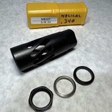 Compensator 5/8-24 .308 7.62 Helical Port Steel Muzzle Brake MB207 89g New