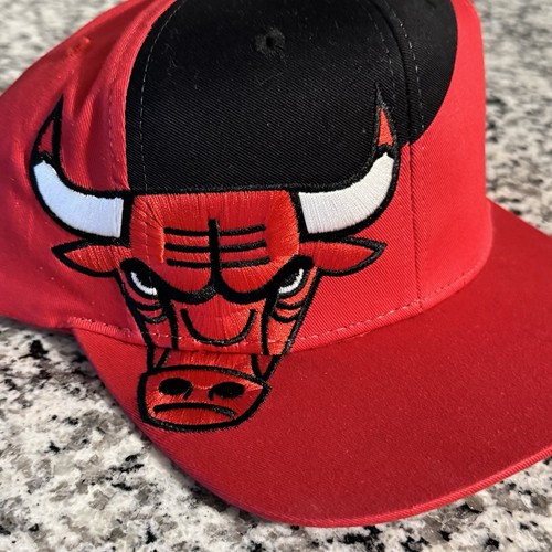 Chicago Bulls Snapback Mütze Kappe rot bestickt Baumwolle offiziell NBA - Bild 3 von 13