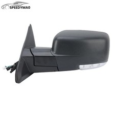Leftdriver For 2013-2019 Dodge Ram 1500 Power Foldheatedtemp Sensor Mirror