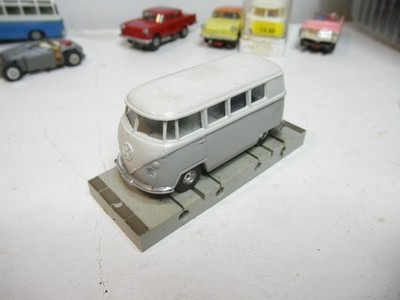 Faller AMS VW Bus grau/weiß Auto Motor Sport,  Rennbahn