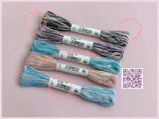 Olympus Embroidery Sashiko COLORFUL LAME Thread 40m Glitter Color SL71 - SL75