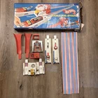 Vintage 1975 Hot Wheels Double Duel Speedway Set - No Cars 80% Complete W/ Box!