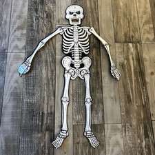 Paper Die Cut Halloween Decoration Skeleton Articulated Spooky