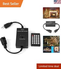 Christmas Light Controller: 16 Dazzling Functions with Remote, Indoor/Outdoor...