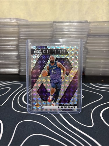 2024-25 Panini Mosaic - City Edition LeBron James #286 Silver Prizm