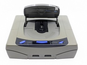 SEGA Saturn HST-3210 Gray Console Complete Set Tested Japan NTSC-J