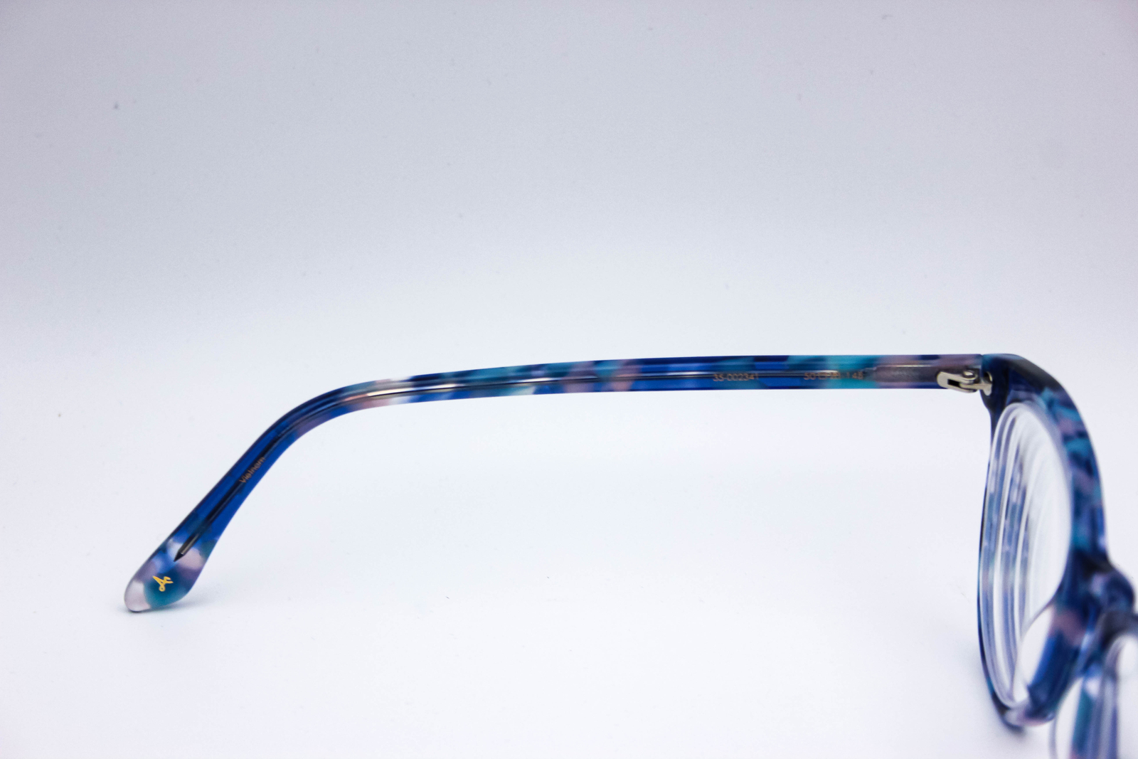 Amelia E Veronique Purple Tortoise Cat Eye Eyeglasses Frames 35-002341 50-20-145