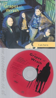 CD--GRAPES OF WRATH - SINGLE -- I AM HERE -INCL. 3 VERSIONS, -